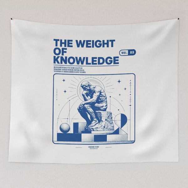 Item preview, The Weight of Knowledge Modern Renaissance Inspired  designed and sold by CamaleonDesigns.