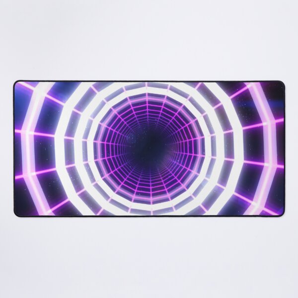 Item preview, Magenta Circular Wireframe Tunnel & Neons designed and sold by Electric Shock!! Design.