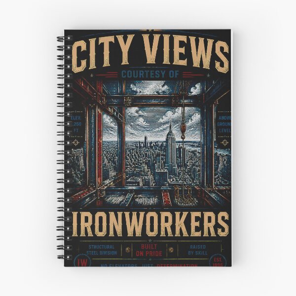 Item preview, Courtesy of Ironworkers Skyscraper Construction City Views designed and sold by RoyalOrderGallery.