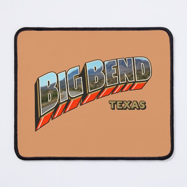 Item preview, Retro Big Bend Texas National Park Font designed and sold by studio150design.