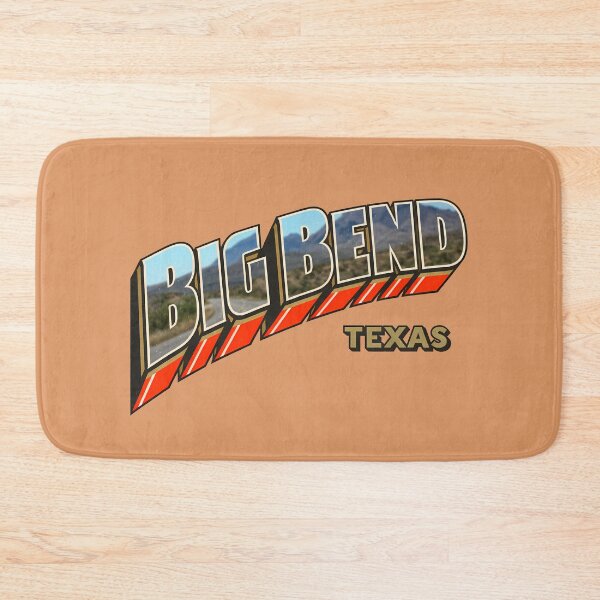 Item preview, Retro Big Bend Texas National Park Font designed and sold by studio150design.