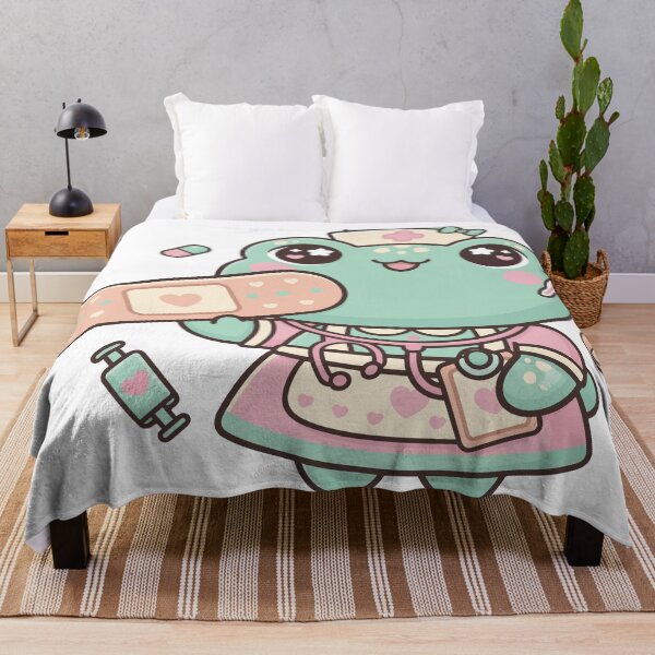 Item preview, Kawaii Nurse Frog Sticker | Cute Nurse Gift designed and sold by diegomenjivar92.