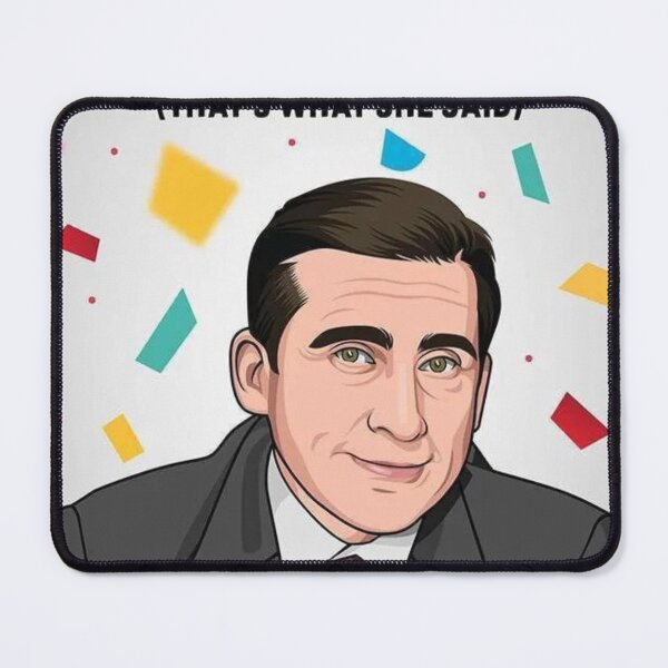 Artikelvorschau, Michael Scott aus dem Büro wünscht dir alles Gute zum Geburtstag entworfen und verkauft von ItsAllYellow.