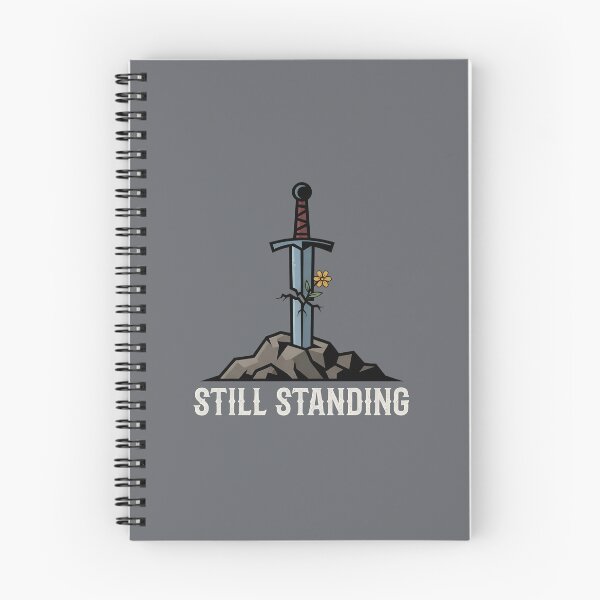 Item preview, STILL STANDING - Cracked Sword Flower Resilience designed and sold by Zazz Lee.