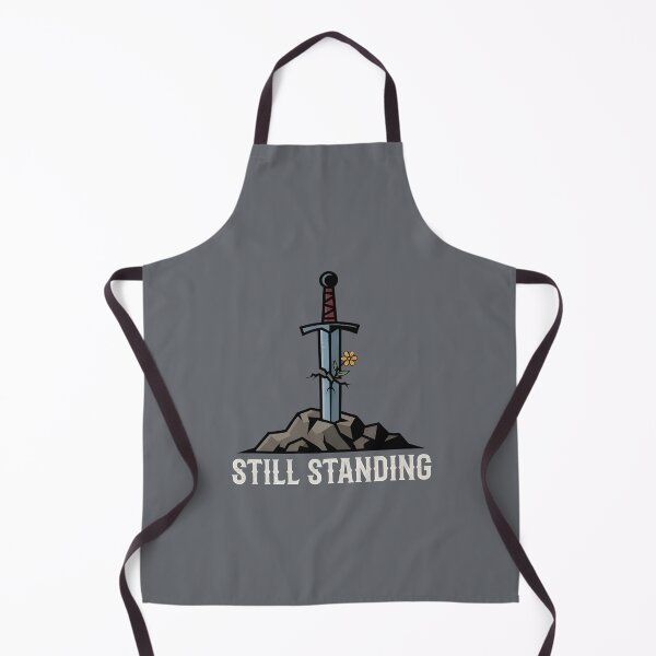 Item preview, STILL STANDING - Cracked Sword Flower Resilience designed and sold by Zazz Lee.