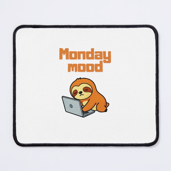 Item preview, Sloth Monday Mood T-shirt Gifts designed and sold by ZemVibe.