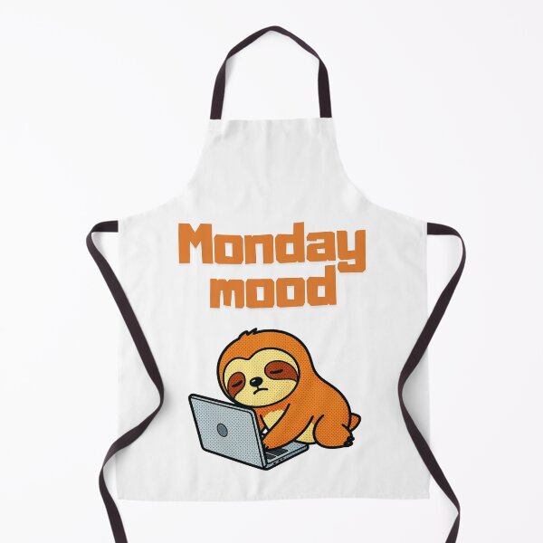 Item preview, Sloth Monday Mood T-shirt Gifts designed and sold by ZemVibe.