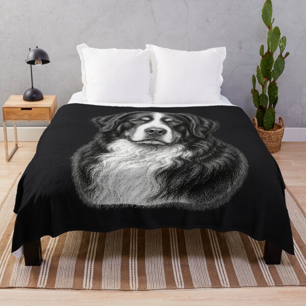 Item preview, Gentle Bernese Mountain Dog Shirt | Vintage Engraved Bernese Portrait Graphic Tee designed and sold by AdicretorDesign.