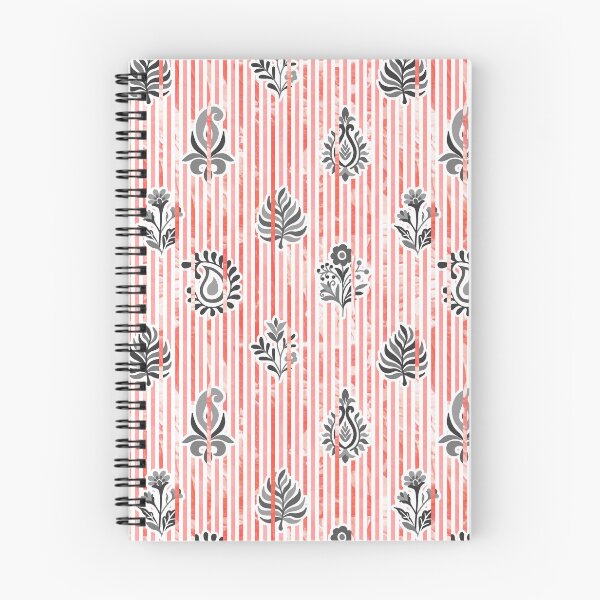 Item preview, Candy Stripe Garden - Black Cherry red designed and sold by Fabricatemyart.