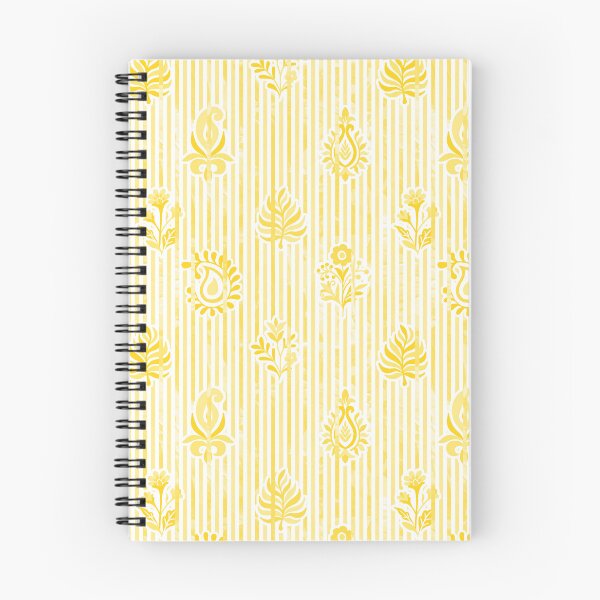 Item preview, Candy Stripe Garden - Bright Mono  Golden Yellow designed and sold by Fabricatemyart.