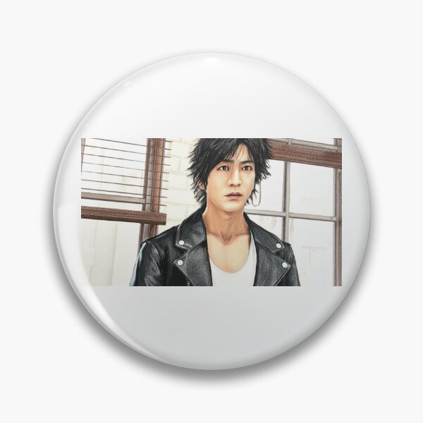 Item preview, Realistic Anime Man in Leather Jacket designed and sold by KaleChub.