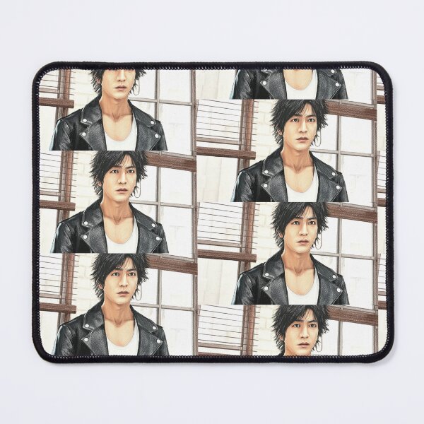 Item preview, Realistic Anime Man in Leather Jacket designed and sold by KaleChub.