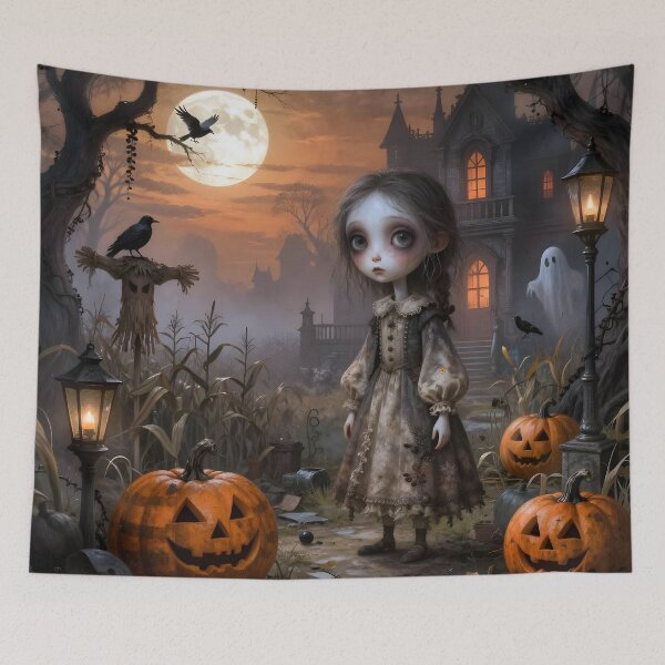 Item preview, Halloween Big Eyed Baby designed and sold by Sharon Schwalbe.