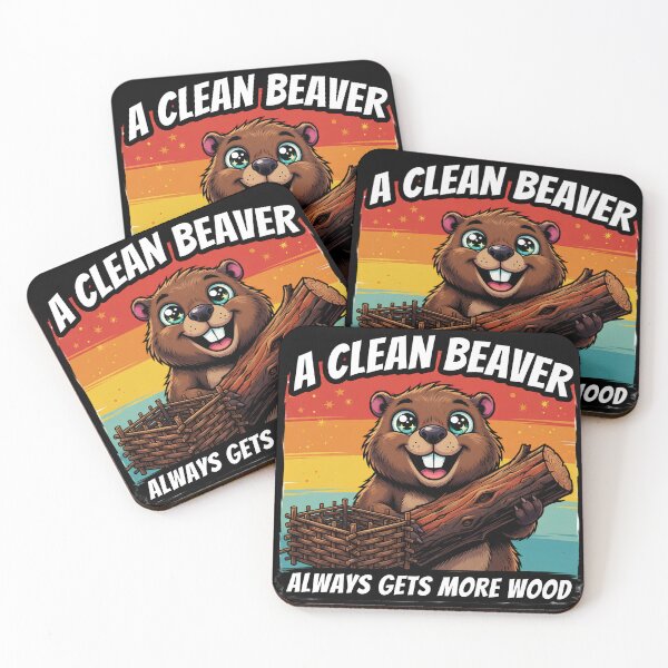 Item preview, Clean Beaver Always Gets More Wood Pun designed and sold by TshirtsOnline-.