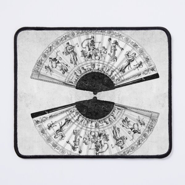 Item preview, Antique French Neoclassical Folding Fan designed and sold by Ghoul Enterprises.