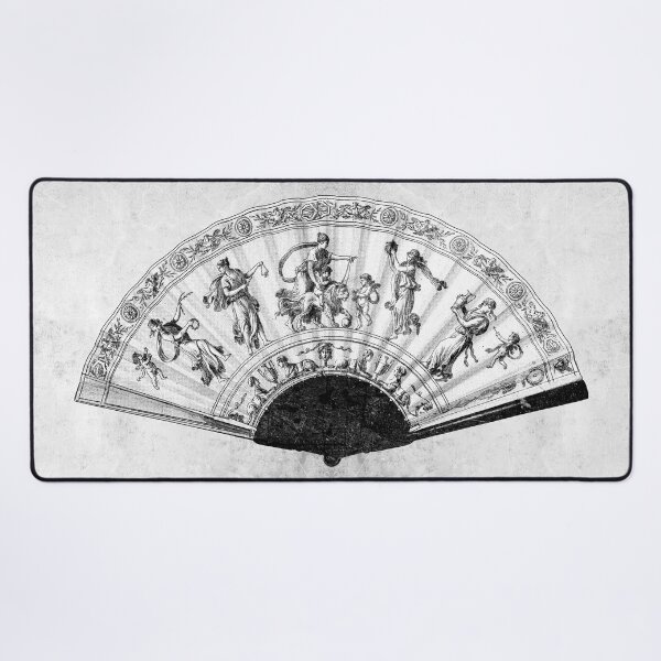 Item preview, Antique French Neoclassical Folding Fan designed and sold by Ghoul Enterprises.