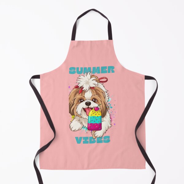 Item preview, Feeling Pawsome Shih Tzu | Cute Shih Tzu Dog Lover Gift | Kawaii Puppy Illustration designed and sold by PawsAndPallette .