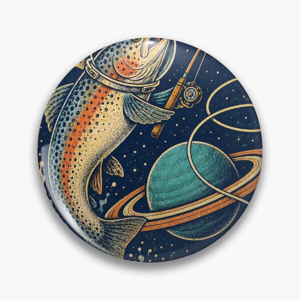 Item preview, Interstellar Angling Club designed and sold by alexrow.