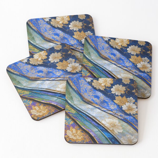 Item preview, Luxury Floral Brocade Oil Painting No.3 designed and sold by LuxePetal.