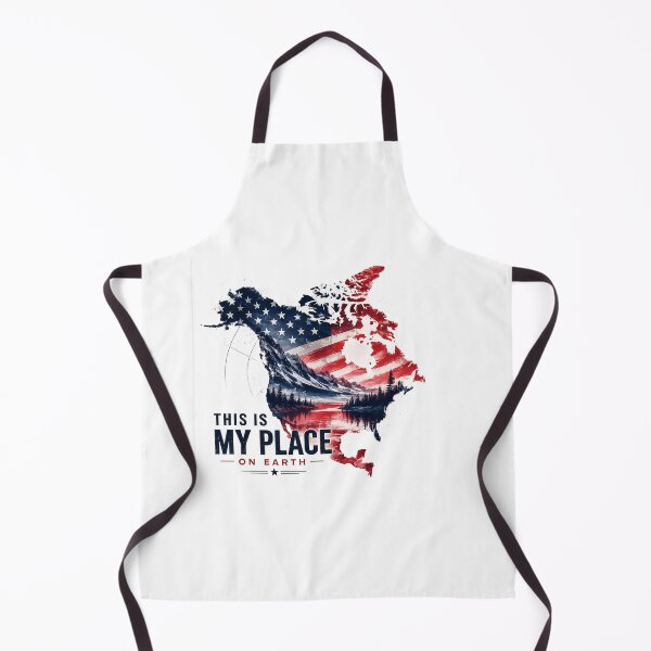 Item preview, North America – This Is My Place on Earth designed and sold by JMDG Studio.