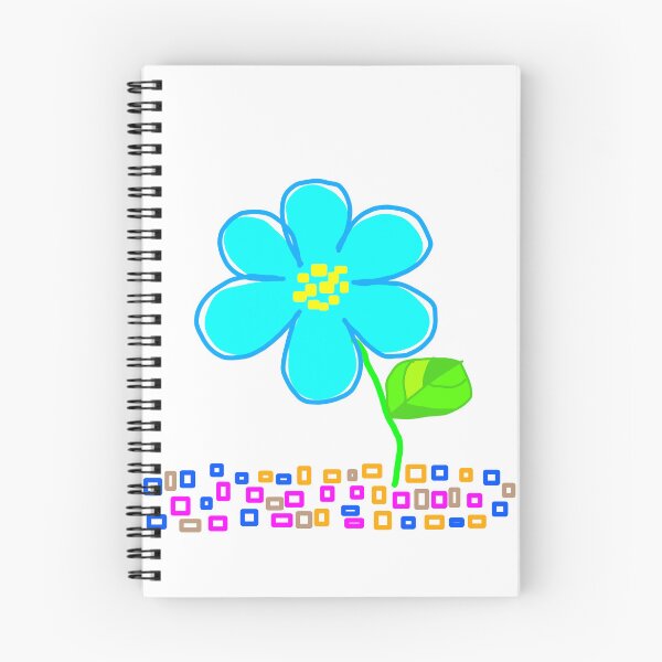 Item preview, Blue Flower Bloom Illustration designed and sold by neowana.