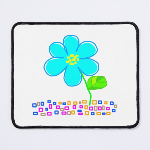 Item preview, Blue Flower Bloom Illustration designed and sold by neowana.