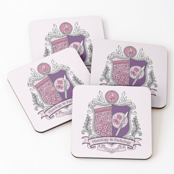 Item preview, Histology and Pathology Crest - Science Coat of Arms designed and sold by MicroMarket.