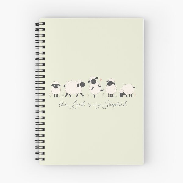 Item preview, The Lord Is My Shepherd – Psalm 23 Christian Sheep designed and sold by Doodletext.