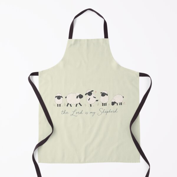 Item preview, The Lord Is My Shepherd – Psalm 23 Christian Sheep designed and sold by Doodletext.