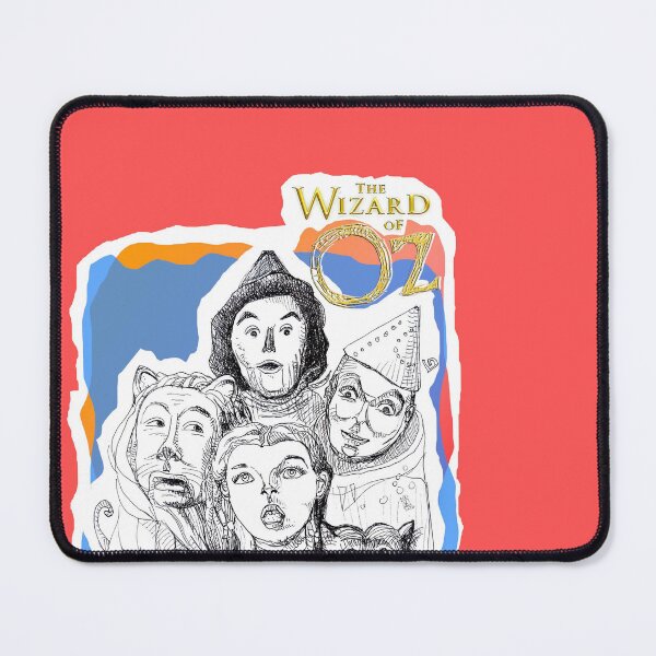 Item preview, Happy Birthday Wish Wizard of OZ Characters (Ink Drawing by ACCI) designed and sold by VanyssaGraphics.