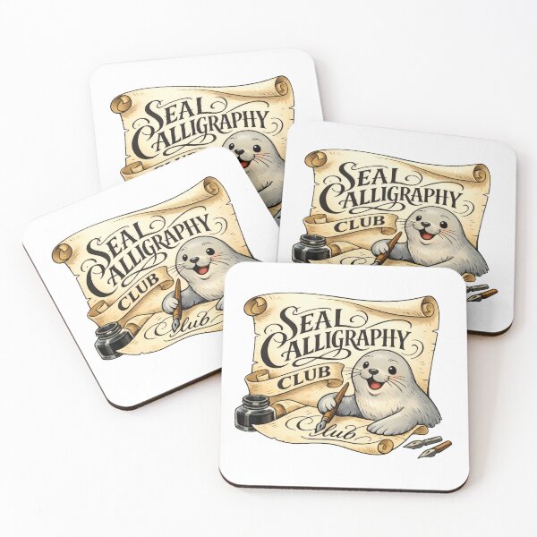 Item preview, Seal Calligraphy Club Whimsical Studio Mascot designed and sold by TheRealTaria.