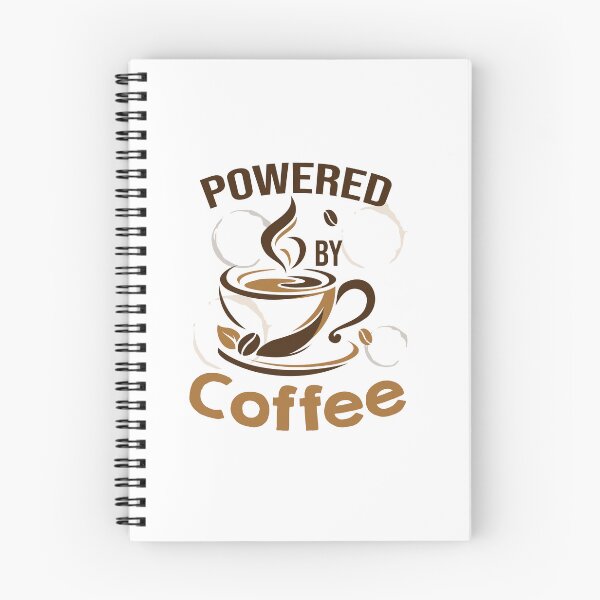 Item preview, Powered by Coffee T-shirt Design designed and sold by CreativeFrndz.