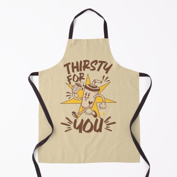Item preview, Thirsty For You Funny Romantic Retro Joke designed and sold by CamilasPrints.