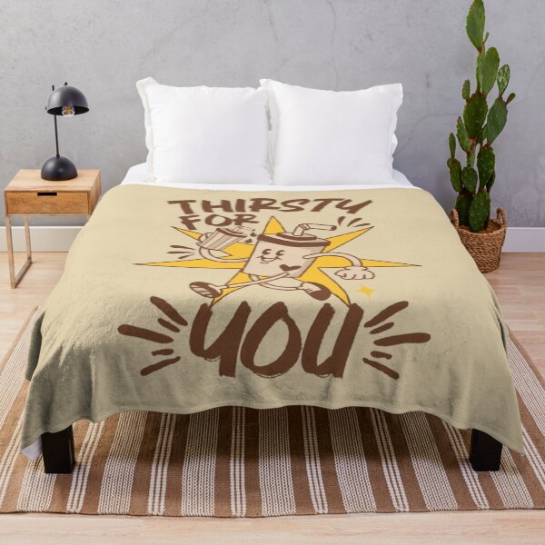 Item preview, Thirsty For You Funny Romantic Retro Joke designed and sold by CamilasPrints.