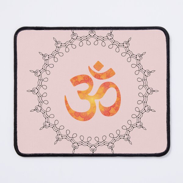 Item preview,  Om Symbol Spiritual Mandala Art designed and sold by Krishnacre8.