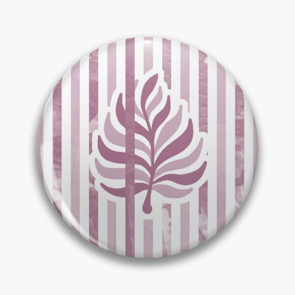 Item preview, Candy Stripe Garden - Dull  Mauve Pink designed and sold by Fabricatemyart.