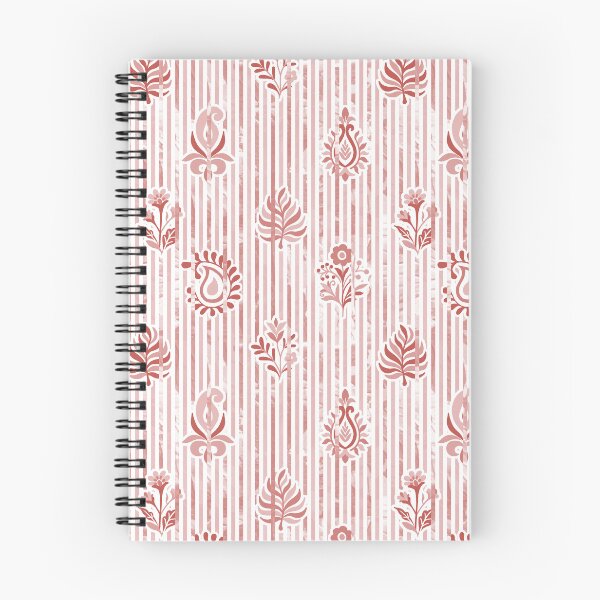 Item preview, Candy Stripe Garden - Dull Blush Beige designed and sold by Fabricatemyart.