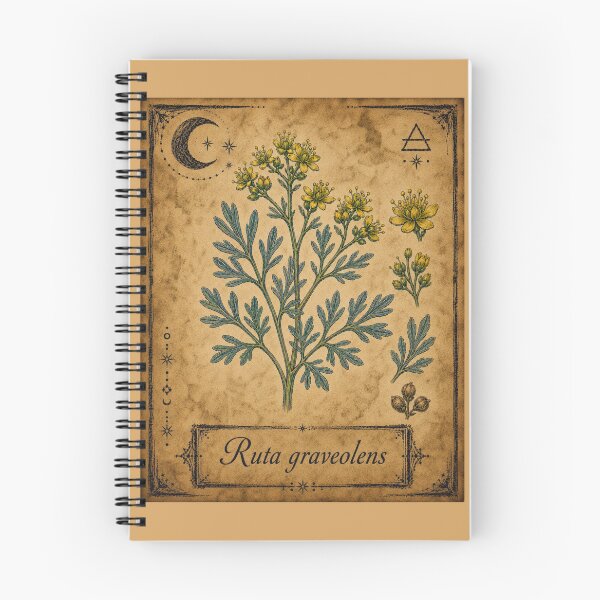 Item preview, Ruta graveolens – Witchy Herbarium Collector’s Edition designed and sold by JOANNASKAH.
