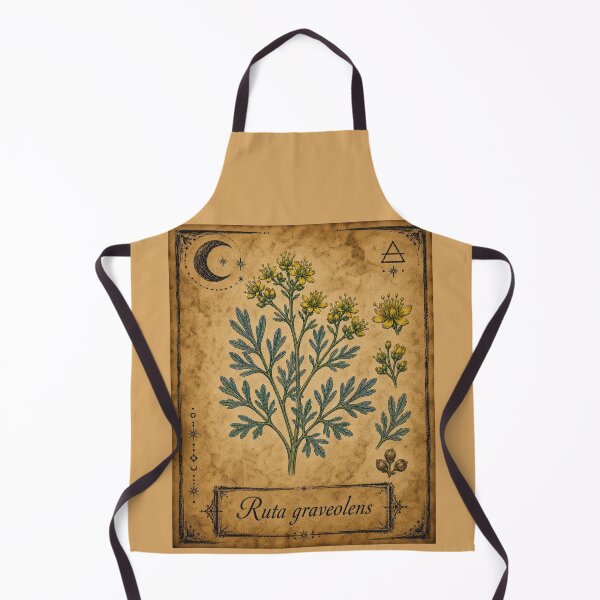 Item preview, Ruta graveolens – Witchy Herbarium Collector’s Edition designed and sold by JOANNASKAH.