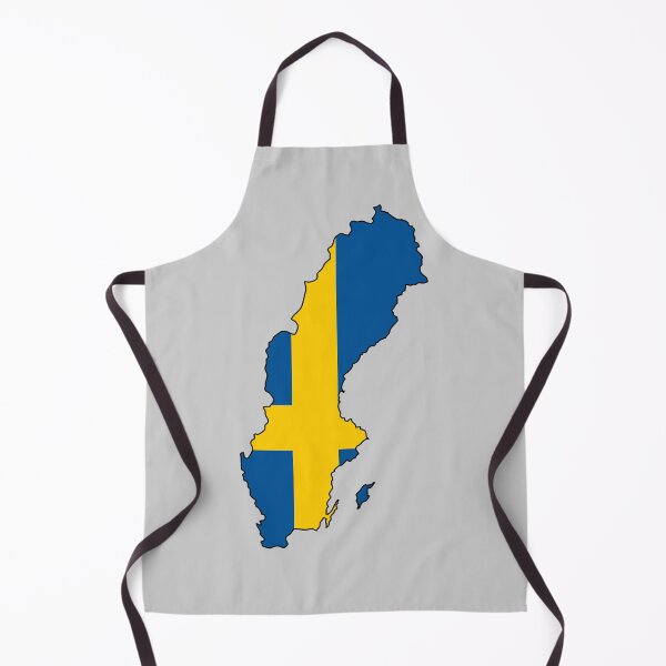 Item preview, Map of the flag of Sweden designed and sold by visual adventures.