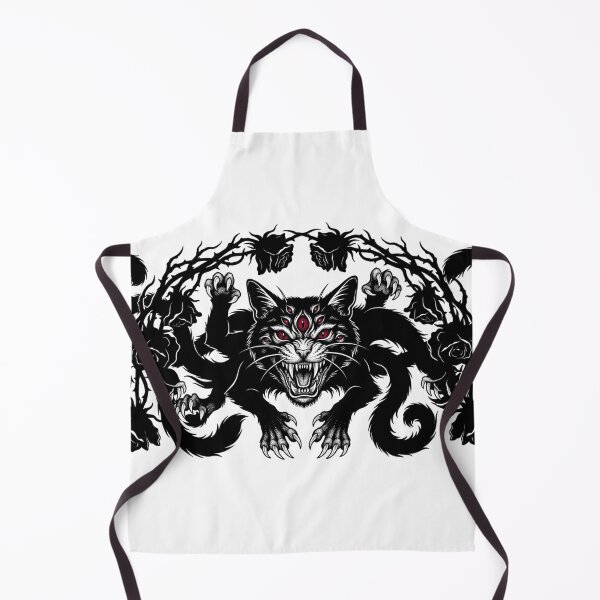 Item preview, Void Hydra Feline Blackwork designed and sold by Merch Mann.