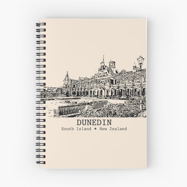 Item preview, Dunedin NZ - Vintage Ink Cityscape designed and sold by Lakeric.