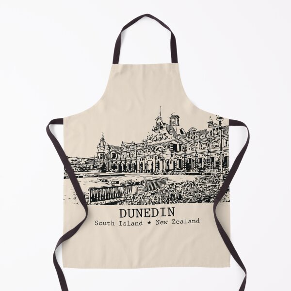 Item preview, Dunedin NZ - Vintage Ink Cityscape designed and sold by Lakeric.