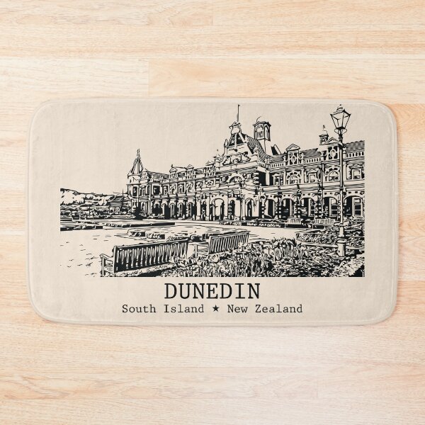 Item preview, Dunedin NZ - Vintage Ink Cityscape designed and sold by Lakeric.