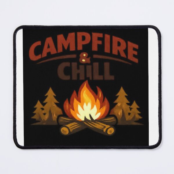 Item preview, Campfire & Chill Funny Camping Design designed and sold by ser-Ile.