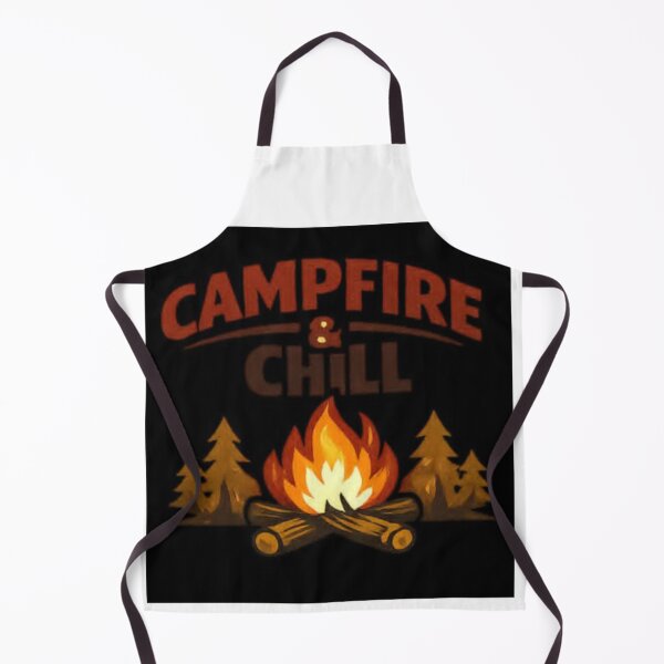 Item preview, Campfire & Chill Funny Camping Design designed and sold by ser-Ile.
