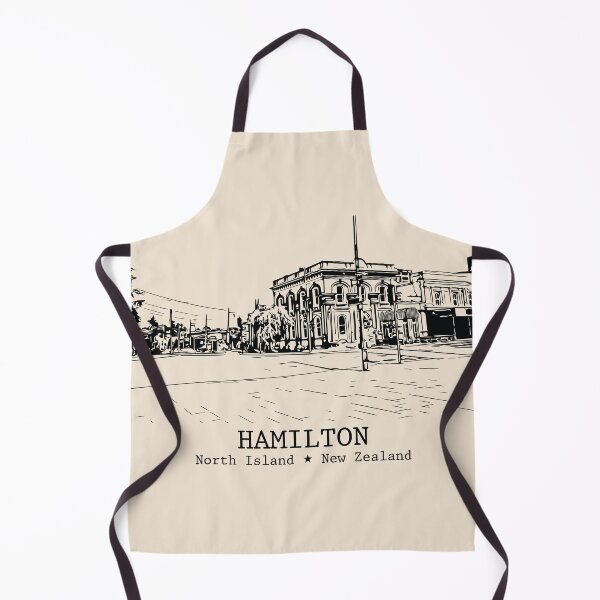 Item preview, Hamilton NZ - Vintage Ink Cityscape designed and sold by Lakeric.