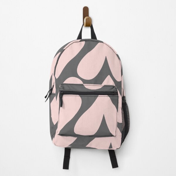 Item preview, Minimalist Pink Hearts Pattern on Black – Cute Retro Heart Art designed and sold by Jyoti-Quotes.