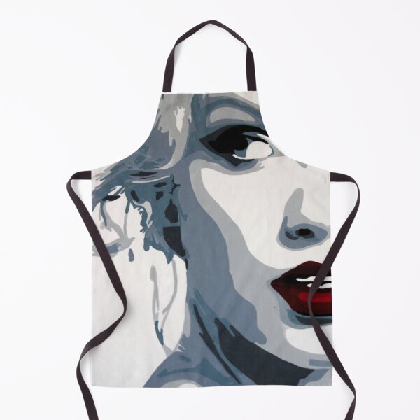 Item preview, Taylor Swift Red Lips Monochrome Pop Art Portrait designed and sold by Vicky021.