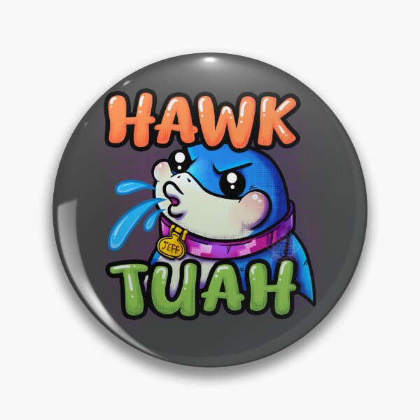 Item preview, Jeff the Land Shark "Hawk Tuah" T-shirt | funny T-shirt | Meme shirt | shark shirt |  designed and sold by Starsdab.Designs.